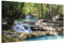 murando - Akustikbild Bilder Akustikschaum Hochleistungsschallabsorber Schallschutz Leinwand 1 tlg Wandbild Raumakustik Schalldämmung Natur Landschaft Wasserfall c-B-0258-b-a