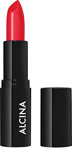 ALCINA Lipstick rusty red - dezenter Nudeton mit einer exzellenten Farbabgabe mit nur einem Auftrag - stundenlanger Halt - Must-Have für ausdrucksstarke Looks