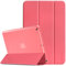 EasyAcc Funda para iPad 9.7 2018 iPad 6/2017 iPad 5, Ultra Slim Premium Piel sintética iPad de 9.7 Pulgadas A1822 A1823 A1954 A1893,Melon Rojo