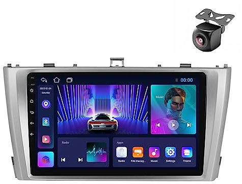 Android 12.0 Car Radio para Toyota Avensis T27 2008 2009 2010 2011-2015 2 DIN de Coche navegador Pantalla táctil Reproductor Multimedia 4G Car-Play Android Auto GPS SWC Estéreo (M150S 4core 2+32G,A)