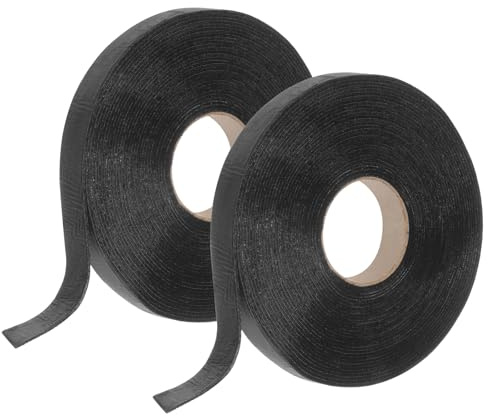 sourcing map 2 Rollen 33ft x 1,2 Asphalt Rissband Selbstklebendes Reparaturband Hohe Haftung Füllstoff Biegsamer Dichtstoff für Zementstraßen, Auffahrt, Gehweg, Parkplatz, Dach