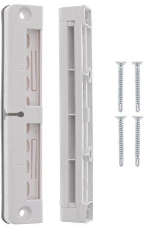 Siegenia Aeromat Lot de 2 mini ventilateurs de fenêtre standard avec fermeture rotative et kit de vis ToniTec