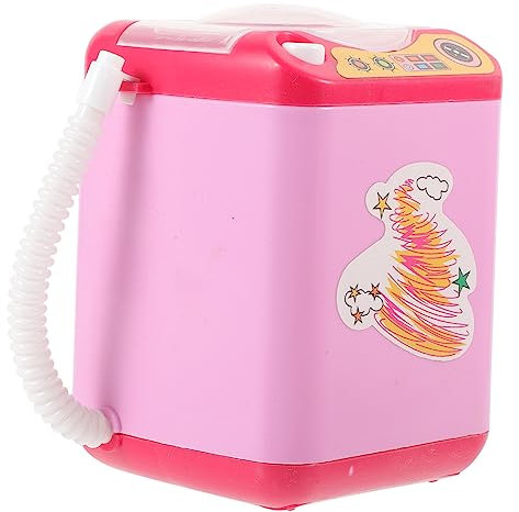 Gogogmee Revolutionary Electric Makeup Brush Cleaner Deep Cleaning for Makeup Brushes No Battery Pink Makeup Brush Washer