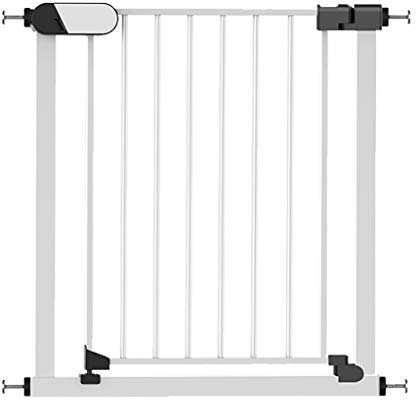 Sicherheitsverlängerungen für Haustier-Laufgitter, Sicherheitsgitter, Metall-Sicherheitsgitter, doppelt verriegelbares Treppengitter für Schlafzimmer, Wohnzimmer, Küche, Treppenhaus, Baluste