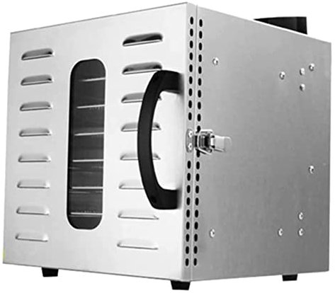 Macchina per disidratare gli alimenti, grande asciugatrice elettrica per alimenti a 8 livelli, timer regolabile e controllo della temperatura, per essiccatore di carne secca, erbe, carne, manzo,