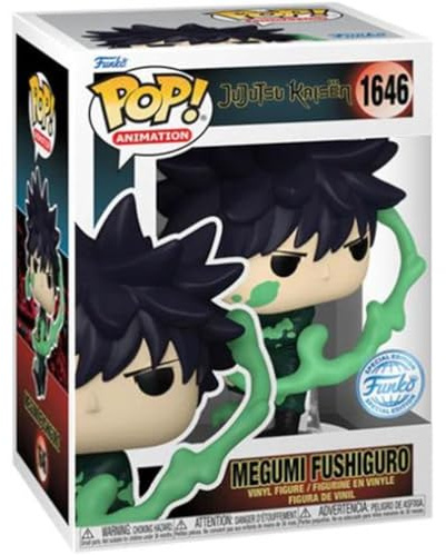 Funko Jujutsu Kaisen Pop! Animation - Megumi Fushiguro (Glow In The Dark) (Vinyl Figure 1646)