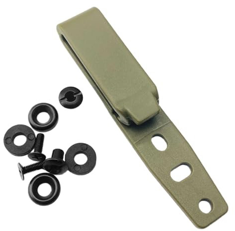 Messer-Etui-Rückenclip, Tragetaschenclip, Trageclip, Etui, Taillenclip, Holster, Clip-Teil