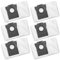 Rrochio Sac pour Dreame X40 Master, 6 Sacs Accessoires pour Aspirateur Dreame X40 Master 4,2L Capacité Ensembles de Rechange de Nettoyage