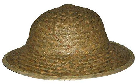 LP Divertissements Chapeau colonial en paille nature