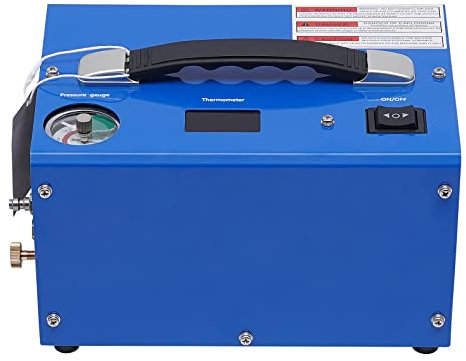 Compresseur D'air PCP 4500 Psi, Pompe Air Haute Pression, Compresseur Pompe Air, Arrêt Automatique, Avec Transformateur, Corps Léger, Sans Huile/Sans Eau, Utilisé Dans Réservoirs 200-1000cc Etc