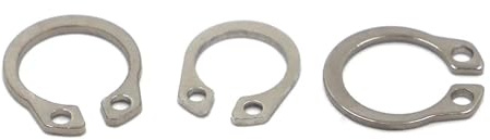 Clipringe, Unterlegscheibe aus Edelstahl, Typ C, externer Sicherungsring, Dichtung(304 Stainless Steel,M26 10pcs)