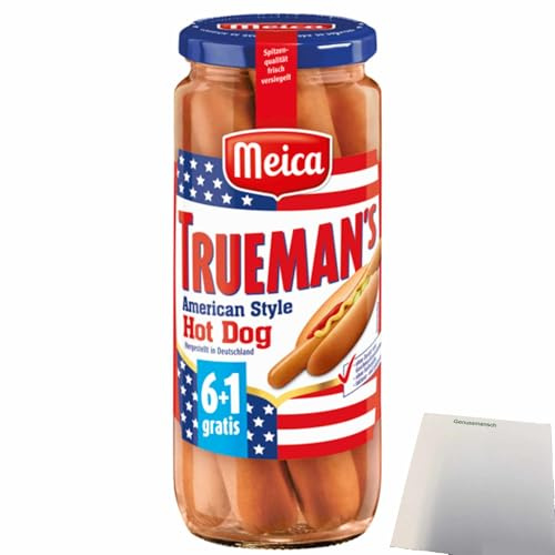 usy Bundle für Meica Trueman's HotDog Würstchen (350g Glas) + usy Block