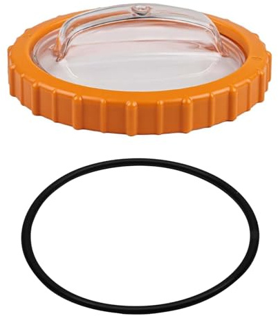 Sandfilterpumpe Ersatzteile P07019 Vorfilterabdeckung mit Mutter, Pool Zubehör für Bestway Sandfilteranlage, Sandfilter Pumpe Ersatz Deckel, Filterpumpe Abdeckung Poolzubehör für 58486, 58497, 58499