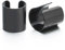 2 Stück Schwarz Ohr Clip-on Creolen Cuff für Herren Damen, Edelstahl Ohr Manschette Ohrringe, Fake Piercing