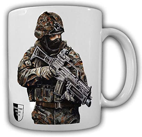 Tasse Lukas Wirp BW Soldat Bundeswehr Einsatz Flecktarn Kamerad Uniform #25065
