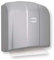 SANISMART Handtuchspender Florence für 400 Blatt C&V-Falz max. 25 cm, Farben:Silber