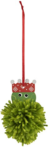 Trimits Pom-pom craft kit Christmas decoration, great stocking filler. Kids, adults. Brussels sprout
