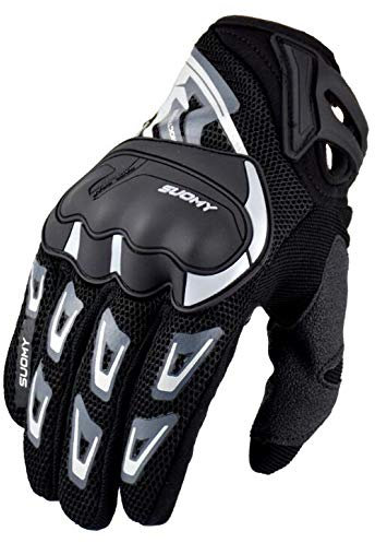 QSCTYG Guantes Moto Guantes de Motocicleta Mujeres Hombres Verano Transpirable Rosa Pantalla táctil Moto Guantes para Motocross Moto Racing Montando Guantes Guantes de Moto 27