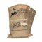 LA BOUTIQUE DE NOËL - Sac Hotte Père Noël - Hotte Pere Noel. Toile de Jute. Personnalisable - Sac Cadeau Noel. 70 x 49 cm. Rouge - Décoration de Noel, Lot de 4