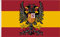 BANDERA DE ESPAÑA AGUILA BICEFALA. CALIDAD RASO PREMIUM. TAMAÑO GRANDE 150X90