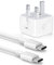 USB C charger and plug for ipad Pro, 20W Wall Fast Charger with 6.6FT USB C Fast Charging Cable Compatible for iPad Pro 12.9 5/4/3 Gen,iPad Pro 11 3/2/1 Gen,iPad Air 4,Galaxy S21/Note20, Pixel 5 etc1