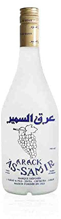 Arak As-Samir - Original libanesischer Arak, 53% Vol. - Arrak in edler 700ml Glasflasche