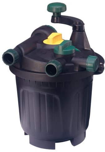 Aquagarden Clean Pond Machine 13000 | Innovativer Teichfilter ohne Schaumstoff| 2-in-1 Filtermedium| gegen Algen & grünes Wasser| einfache Reinigung| für große Teiche bis 13.000 l