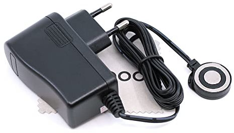 Ladegerät 30V passend für Philips SpeedPro Max FC6822 FC6823 FC6826 FC6903 FC6904 XC7041 XC7042 XC7043 XC8043 XC8045 XC8047 XC8049 XC8147 XC8149 (Ersetzt CP0661) Staubsauger mit mungoo Displayputztuch