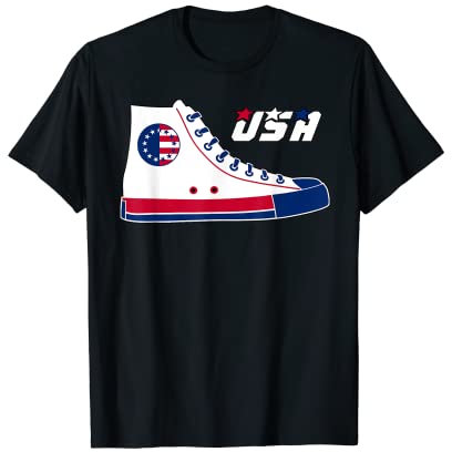 Betsy Ross Amerikanische Flagge Schuh Shirt Art-Betsy Ross Flagge Schuh T-Shirt