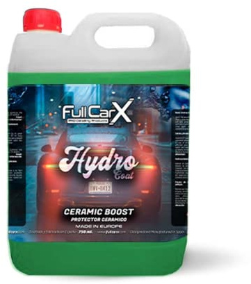 AutoFullCar Hydro Coat Traitement céramique hydrophobe pour voiture 5 litres | Scellant rapide anti-pluie | Protège la peinture, les jantes, les vitres | Brillance et imperméabilité