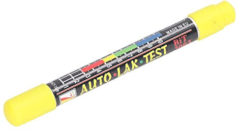 Lackdickenmessgerät, Messgerät, Karosserieschadendetektor, Lackbeschichtungstester mit Magnetspitze, Wasserbeständig, Crashtest-Prüfung, Autolackdickenprüfstift für Gebrauchtwagen