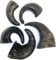 Small Buffalo Horns x 30 Natural Dog Treats Chews