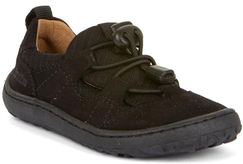 Froddo Barfußsneaker mit Elastiksenkel, Leder & Mesh Gelb/Kobalt Barefoot Track G3130243-3