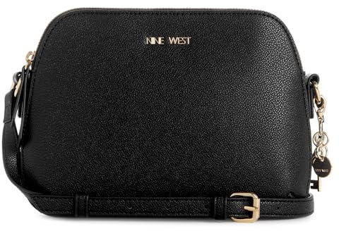 Nine West Cibrina Mini Dome Crossbody, Schwarz, Medium