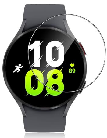 Dabuu Protector de Pantalla para Samsung Galaxy Watch 5 40mm, 9H Dureza, Anti-Arañazos, HD Vidrio Templado, Cristal Templado - Transparente - 1 Piezas