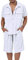 ZUOYIMEI Streatwear Trainingsanzüge Für Herren Tshirt Set Herren Sportanzug Herren Sport Hose Herren T-Shirts Für Herren Set Sommer Set Herren B-White1 4XL