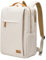 Hp hope Laptop Backpack for Men Women Travel, Durable Backpacks Carry On, with USB Charging Port, Fits 15.6 Inch Laptop, Waterproof, Resistant Luggage Business Weekender Bag Beige 22L