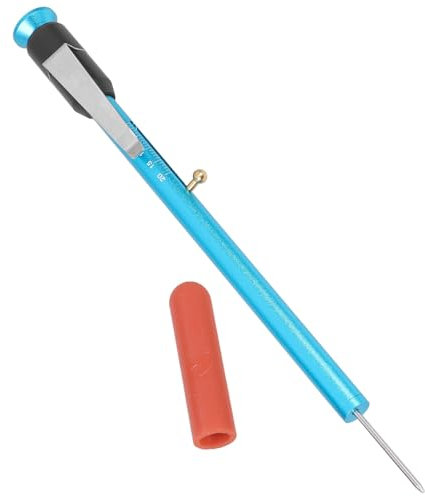 2 StüCk Bremsbelag-MessgeräT Reifenprofiltiefenmesser, Aluminiumlegierung, Blau, Vielseitiges Kfz-Werkzeug FüR Bremsbelagdicke Und Reifenprofiltiefe, Kompatibel Mit Verschiedenen Fahrzeugmodellen