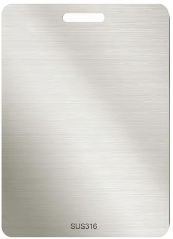 Tabla de Cortar de Titanio, Tabla de Cocina de Titanio, Tabla de Titanio para Cocina, Tabla Cortar Cocina Titanio (34 * 23cm)