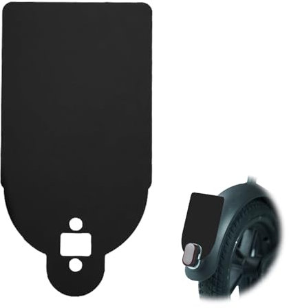 E Scooter Kennzeichenhalter,Acrylmate E Scooter Kennzeichen,Elektroroller Nummernschildhalter Zubehör,Nummernschild Warnschild Halter,für Xiaomi M365 & M365 Pro,Schwarz Schutzblech