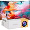 FONCBIEN Mini Projector, 1080P Full HD Portable Small Projector Phone Projector Home Theater Movie Projector Compatible with Phone/Tablet/Laptop/TV Stick