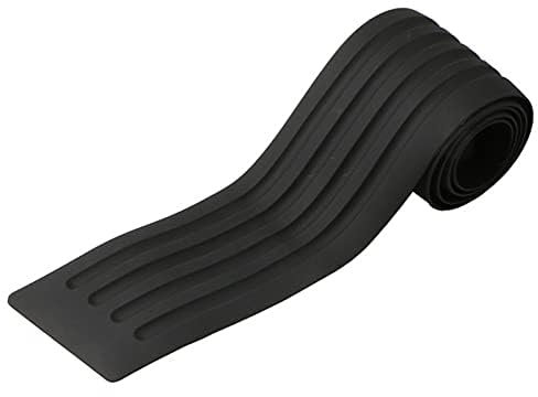 YJTYC Stoßstangenschutz aus Gummi für VW T-ROC SUV 2017-2023, Ladekantenschutz Anti Kratz Einstiegsleisten Schutz Kantenschutz Dekoration Aufkleber,SUV 104cm-A-Black