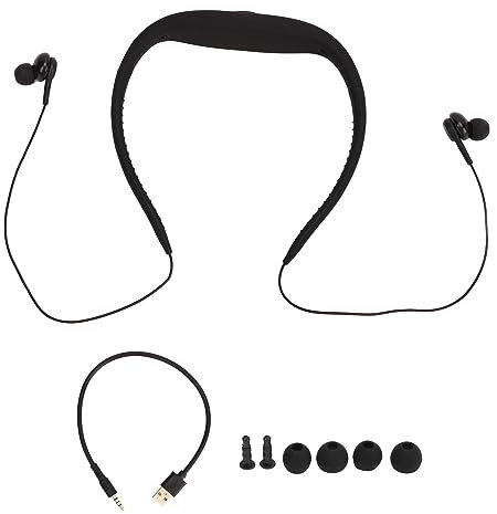 koloys IPX8 Swimming Headph Mpusic Player con Radio FM para Deportes acuáticos, posphs livianos y cómodos para Actividades de natación, Carrera y acondicionamiento físico