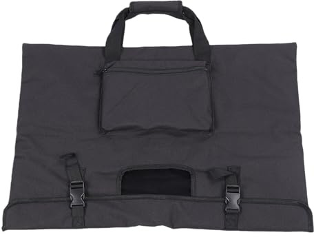 Focket Monitor Tragetasche, Monitor Reisetasche für 27 Zoll LCD Bildschirme und Monitore, Monitor Schutztasche mit gepolstertem Futter, mehreren Taschen, Staubschutzhüllen für