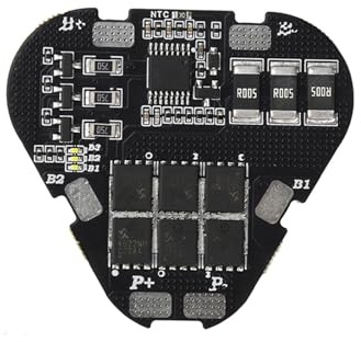 Qusinfc Capacity 60A Discharge Battery Protective Board 11.1V 12.6V Balancing for Home Energy Storage Battery Management Structure