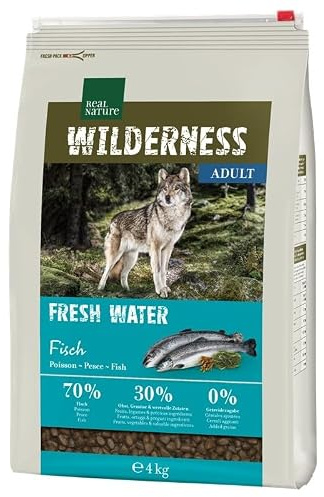 Real Nature Wilderness Fresh Water Trockenfutter Hund, Adult, Fisch
