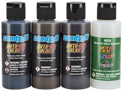 Creartec candy2-O 4682-00 Sample Set 60ml Airbrushfarbe (4650, 4652, 4655 + 4030)