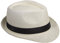 Strohhut Panama Fedora Trilby Gangster Hut Sonnenhut mit Stoffband Street Style, Champagner (Strohhut), 56