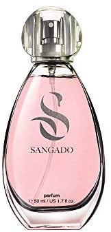 SANGADO Vainilla Y Castaña Perfume para Mujeres, Larga Duración de 8-10 horas, Olor Lujoso, Oriental Vainilla, Francesas Finas, Extra Concentrado (Parfum), Spray de 50 ml, Un Gran Regalo Para Mujeres