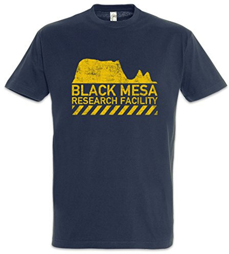Urban Backwoods Black Mesa Herren T-Shirt Blau Größe M